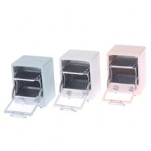 1PC 1:12 Dollhouse Mini Vertical Oven Microwave Kitchen Baking Dish Model Doll Decor Random Color - Multicolor - View 4