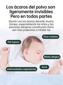 Aspirador de Mano para áCaros, Aspiradora de Cama Eliminador de ácaros, MáQuina de Limpieza InaláMbrica para Eliminar áCaros, Potente Eliminación Inalámbrica de ácaros Aspiradora