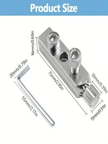 1 件装水龙头阀门断线取出器、1/2 英寸 3/4 英寸断螺丝拆卸工具、断螺栓拆卸工具套件 - 一体式管道螺纹维修，适用于家庭和工业管道维修、管道维护配件