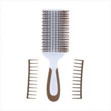 Tru X Let It Happen Collab Custom Detangling Brush For Ouchless® Detangling Blue, 1 CT - 預設 - 查看 2