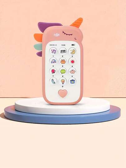 婴儿电话玩具，婴幼儿音乐早教智能手机玩具