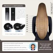 DClip In Human Hair Extensions Ash Brown Hair Extensions Real Human Hair 70g 7pcs 12Inch Silky Straight Brown Natural Hair5001 - #8灰棕色-12吋-70克 - 查看 5