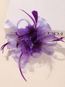 1 pièce Chapeau de Fascinateur élégant vintage avec voile, convient pour le jour des courses, la fête de mariage, polyvalent pour toutes les saisons