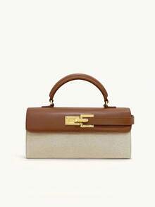 Petit sac carré, sac à main de niche, sac bandoulière mini Meyard - Multicolore - Voir 2
