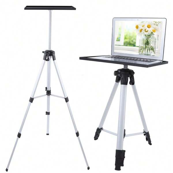 Projector Bracket Portable Aluminum Tripod Adjustable Multi-Function Stable Household Telescopic Micro-Projection Folding Tray,For School Supplies,Back To School