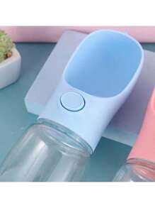 Portable Pet Water Bottle, Leakproof Dog/Cat Outdoor Walking Water Bowl For Chihuahua, Bulldog And Other Pets
