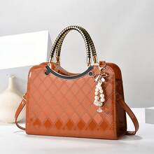 Women Shoulder Bags - 土黃色 - 查看 2