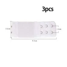 2/3pcs Bra Extender 2Hook3Row, Elongated, Underwear Accessories,Elastic, Adjustable, Underwear Extension Buckle, Bra Extension Buckle, Breasted Bra Back Buckle