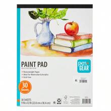 Heavyweight Mixed Media Paper Paint Pad 9 In X 12 In 30 Sheets - 1 - 查看 1