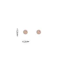 1 Đôi bông tai đính ngọc trai hồng hình nàng tiên cá, phong cách tối giản thanh lịch ngọt ngào, bông tai nhỏ nhắn đa năng phong cách Hàn Quốc - Hồng - Xem 6