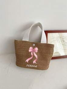 1个波西米亚风大号编织手提包 - 容量充足的黑白手提包，适合海滩、露营和户外活动，磁扣设计，是女性冒险、通勤、上学和购物的理想之选，方便户外活动，也是送给朋友和闺蜜、教师的完美礼物，是度假和节日的完美选择，也是送给老师的圣诞节、感恩节礼物，用途广泛，容量大，功能多样，色彩缤纷，可爱，简约，趣味，卡哇伊，千禧年风格，极简主义，通勤，商务休闲，基础款，可定制，个性化，独特，个性化定制，送给他的理想礼物，送给她的理想礼物，送给家人、朋友、女朋友，适合周年纪念日、生日、节日/度假、户外/郊游/旅行/徒步/体育场/运动/攀岩等场合。商务/通勤/工作/办公，定制女士包袋，新年魅力，波西米亚风，旅行收纳包，假日必备 - 彩色 - 查看 18