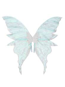 1 件/4 件大号金属蝴蝶翅膀，万圣节仙女翅膀派对服装道具，各种节日的理想选择