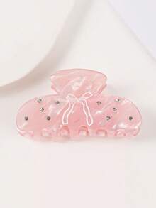 1 件 Y2K 蝴蝶水钻发夹，甜美女孩时尚发夹，休闲百搭发饰