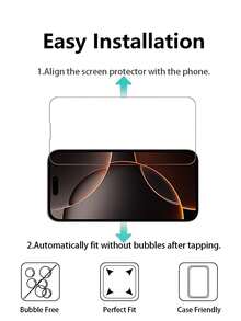 5片装钢化玻璃屏幕保护膜，兼容 17/17 Pro/17 Pro Max/17 Air/16/16 Plus/16 Pro/16 Pro Max/15/14/13/12/11 Pro Max/X/XS/XR/Mini/7/8/14 Plus，也兼容 14/15 Pro Max。这款玻璃材质的手机屏幕保护膜是馈赠亲友的理想之选，也是手机屏幕保护膜和手机配件的完美之选。 - 無色 - 查看 6