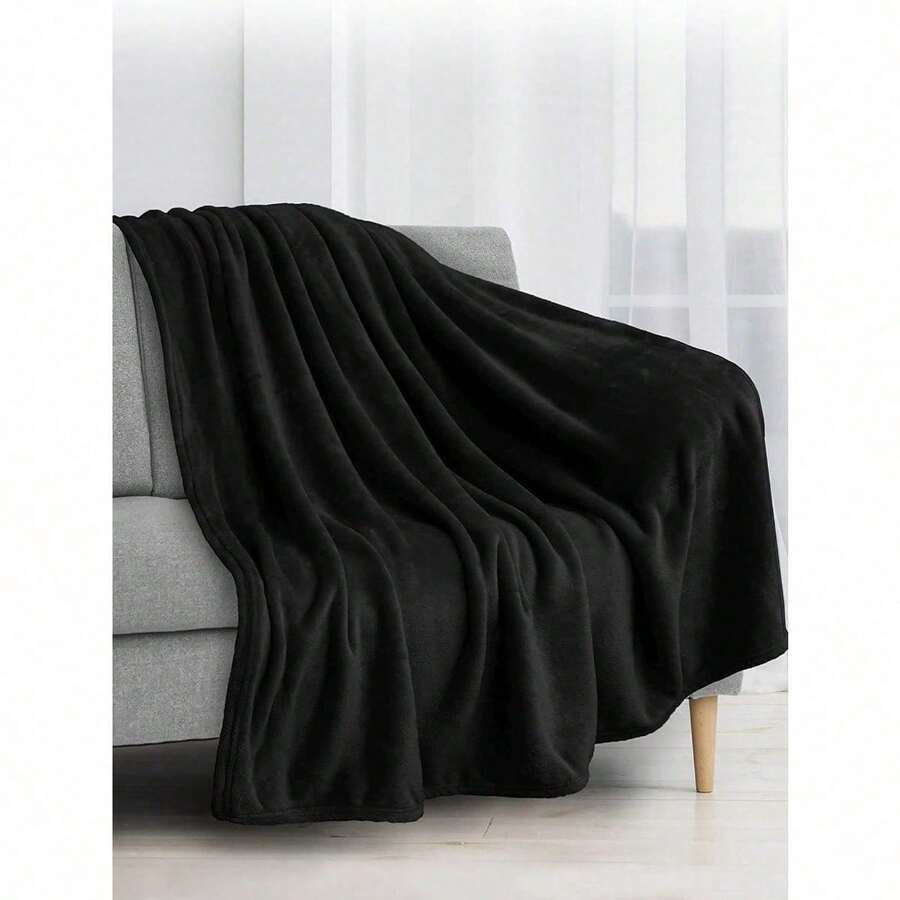 Plain-Colored Simple Daily Blanket,Super Soft Flannel Printed Blanket,As Birthday Gifts, Family, Wedding, Souvenir Blankets, Polyester Blankets Suitable For All Seasons, Washable, Machine Washable, Lightweight, Breathable, Comfortable, Warm, Unique, 280gsm For Him, Her Personalized Ideal Gifts For Her, Him, Family, Boyfriend, Girlfriend, Father, Family, Mother, Lover, Daughter, Son, Grandfather, Grandmother, Friend, Classmate, Pet. Perfect Nap, Camping, Travel, Home, Daily Life, Office Decoration, Birthday, Anniversary, Valentine's Day, Thanksgiving, Christmas, Halloween, Mother's Day, Father's Day, Wedding, New Year Gifts ,Sofa,Bed,Car,Bedroom,Living Room,Office, Outdoor Camping, Beach,Wall Decoration - 多色 - 查看 1
