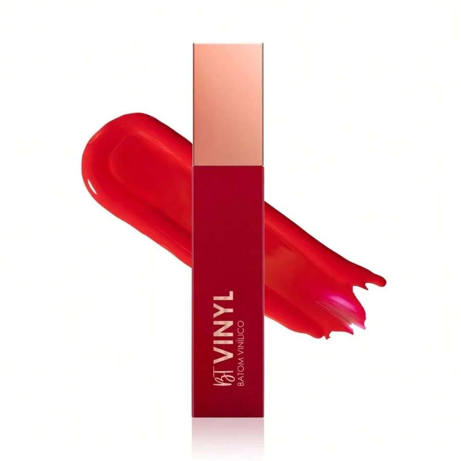 BT Vinyl Bruna Tavares Liquid Lipstick 16h Shine - Sara - 經典紅 - 查看 1