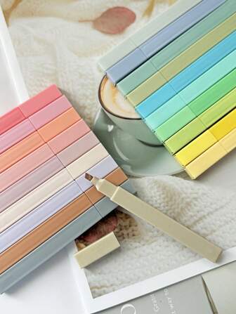 20pcs Pastel Aesthetic Highlighters, Chisel Tip, Pastel Colors, No Bleed Bible Highlighter, Assorted Colors, Christmas Gifts Back To School