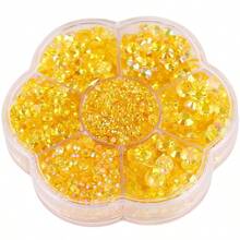 5000pcs/Box, 2mm 3mm 4mm 5mm 6mm, 5 Sizes, Silver Base Crystal Beads Stones,Flower Shape Box Packed, Round Flatback Rhinestones Multi Colors Crystal Gems Non HotFix DMC Jewelry Beads Glass Stones Diamond 3D Pattern Design Accessories Glitter Manicure Decal Decorations For Clothes,Bag,Shoes,Cups,Phone Covers,Handicrafts,Diy Trim.
