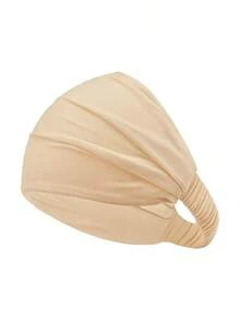 弹性头巾 – 柔软吸汗发套，带可调节刘海，女士适用 - A - 查看 4