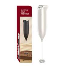 Montalatte e mixer elettrico a batteria, design verticale senza mani per una facile conservazione