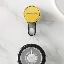 墙壁挂钩，2 件强力真空免钻自粘毛巾架，带吸盘挂钩