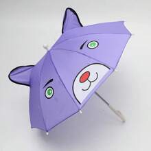 1把可爱卡通折叠伞，舞蹈道具伞，适合沙滩、露营、户外活动，方便携带，春夏必备，伴娘礼物，房间、卧室装饰，海滩、旅行，男女皆宜，度假必备 - 多色 - 查看 8