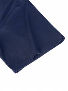 男士休闲时尚街头标语印花落肩宽松透气短袖T恤，夏季