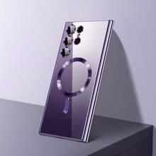 兼容三星S25、S25+、S25 Ultra、S25 Edge手机壳，支持无线充电，电镀边缘防震耐用，提供全方位保护。也兼容S24、S24+、S24 FE、S24 Ultra、S23、S23+、S23 FE、S23 Ultra、S22、S22+、S22 Ultra、A35、A55、A05、A15、A06、A16、16、15、14、13、12、11 Pro Max Plus、7、8、SE、7P、8P、X、16e。