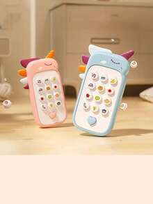 婴儿电话玩具，婴幼儿音乐早教智能手机玩具 - 彩色 - 查看 5