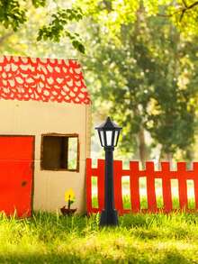 5pcs Mini Micro Christmas Street Light Models For Indoor And Outdoor Decoration Micro Landscape Garden Lighting Accessories, Creative Ornaments For Holiday Home Decoration And Scene Design ﻿ Christmas Decorations Room Decor Winter