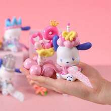 Miniso Cartoon Animation Character Balloon Carnival Blind Box, Exclusive Colorful Balloon Characters, High-Quality PVC Craftsmanship, Great For Room, Shelf Decoration And Collectib1pc(1pcs, Random Delivery) - Multicolor - View 4