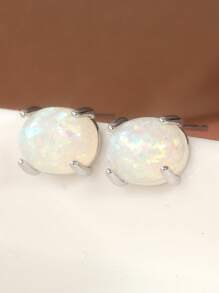 1 Pair Minimalist Teardrop Pendant Earrings, Suitable For Daily Wear, Great Gift For Colleagues And Classmates On Birthdays And Holidays