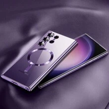 兼容三星S25、S25+、S25 Ultra、S25 Edge手机壳，支持无线充电，电镀边缘防震耐用，提供全方位保护。也兼容S24、S24+、S24 FE、S24 Ultra、S23、S23+、S23 FE、S23 Ultra、S22、S22+、S22 Ultra、A35、A55、A05、A15、A06、A16、16、15、14、13、12、11 Pro Max Plus、7、8、SE、7P、8P、X、16e。