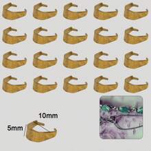 10/100pcs Stainless Steel Lobster Clasp Pendant Connector, Bracelet Necklace DIY Jewelry Accessories