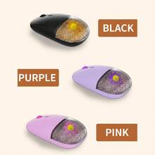 Wireless Mouse With Quicksand, Office Mouse, 2.4G Rechargeable Mouse, Portable Silent Mouse, Suitable For Laptops/Desktops/Tablets - Multicolor - View 4