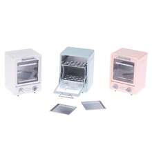 1PC 1:12 Dollhouse Mini Vertical Oven Microwave Kitchen Baking Dish Model Doll Decor Random Color - Multicolor - View 2