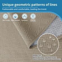 YSTYLE Vỏ bọc ghế sofa 1/2/3/4 chỗ có tay vịn, Vỏ bọc ghế bành đa năng, Vỏ bọc ghế sofa chống trượt, Vỏ bọc ghế sofa chống trầy xước, Vỏ bọc ghế sofa chống bẩn, Tấm bảo vệ ghế sofa cho mèo và chó - Màu Khaki - Xem 6