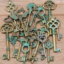 30g Hybrid Key Pendant Bracelet Necklace Craft Metal Pendant, Suitable For DIY Jewelry Making - 混合 - 查看 2