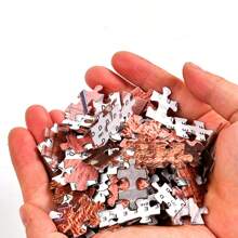 1 Box 1000 Piece Jigsaw Puzzle, Size 70cm*50cm, Landscape & Cartoon Painting Style, Adult Stress Relief Artwork Decoration, Suitable For Halloween, Christmas, Gift