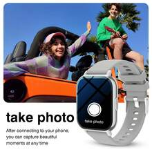 Sports Smart Watch, Suitable For High-Definition Screen Smart Watch, Equipped With LED High-Definition Color Screen, Supports Multiple Languages, Full Touch Screen, Music Player, Call Function, Message Notification - Multicolor - View 6