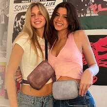 Women Shoulder Bags - 灰色 - 查看 5