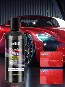 AosiDING 汽车漆面划痕修复套装 - 划痕去除剂、漆面划痕修复蜡、划痕去除抛光剂、深度划痕修复膏、跨境版、随机款式家居礼品 - 彩色 - 查看 6