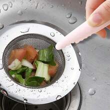 1 pieza Clip de baño de 2 en 1 con forma de pato, clip de basura de doble cabeza estable, pinzas montadas en la pared para la eliminación de polvo y manchas