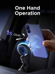 UGREEN Magsafe Car Airvent Foldable Mental Mount Compatible With IPhone 16 15 Pro Max SAM SUNG - Air Vent - View 4