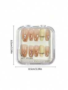 1/3/5/10pcs Transparent Nail Art Storage Box, Fake Nails Organizer Box, Press-On Nails Storage Box, Nail Display Box, Artificial Nail Organizer Box, Nail Tools Storage Box, Nail File Holder