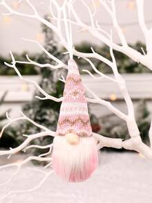 3 buc ornamente de Crăciun cu bătrân fără chip, pandantiv roz cu gnom fără chip, decor de Crăciun pentru masa din sufragerie, pandantiv decorațiuni pentru bradul de Crăciun, consumabile pentru petreceri festive, decorațiuni de Crăciun, decor de petrecere de Crăciun, decorare pentru ferestre, Crăciun fericit, decor de Crăciun, cadou de Crăciun, favoruri pentru petreceri de sărbători, Crăciun - Roz - Vizualizare 8