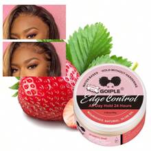 Goiple 80克不油腻造型啫喱，24小时强力定型，抚平毛躁，不油腻，不结块，不留白色残留物，造型蜡，保湿发蜡，打造光滑服帖的背头造型，1/4/6支装，适合卷发、直发及所有发质的女性。 - 粉色 - 查看 12