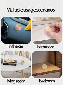 1 szt. Drewniany dyfuzor zapachowy w kształcie kubka, mały, jajowaty dyfuzor mineralny do aromaterapii do samochodu, biura, sypialni, salonu, gabinetu, dekoracji biurka, bezpłomieniowy, bezbateryjny, dyfuzor zapachowy do domu