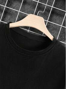 100% Cotton Men's Breathable Short-Sleeved T-Shirt, Western Retro Cowboy Knight Letter Slogan Pattern, Fashionable And Casual Men's Clothing For All Seasons, 180 Grams Of Soft And Comfortable Cotton, Versatile And Durable Men's Short-Sleeved