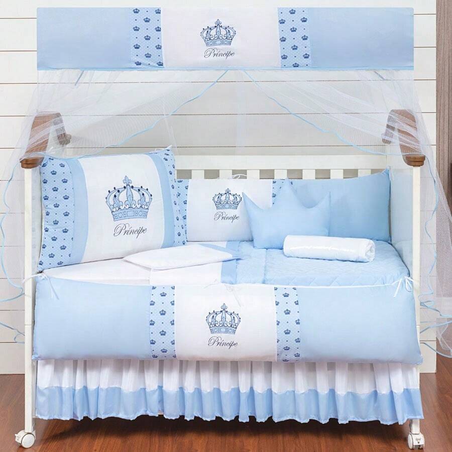 11-Piece Crib Kit With Crown And 2 Sides
